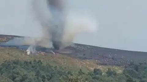 Tornado de fuego en los incendios de Portugal Tornado de fuego en los incendios de Portugal