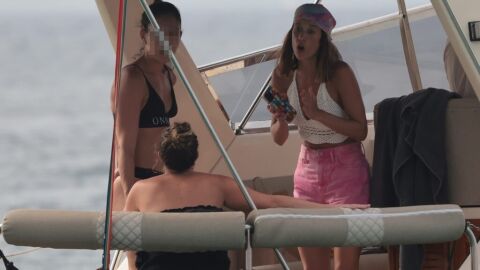 María Pedraza en Formentera