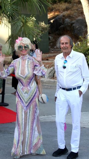 Gunilla von Bismarck y Luis Ortiz
