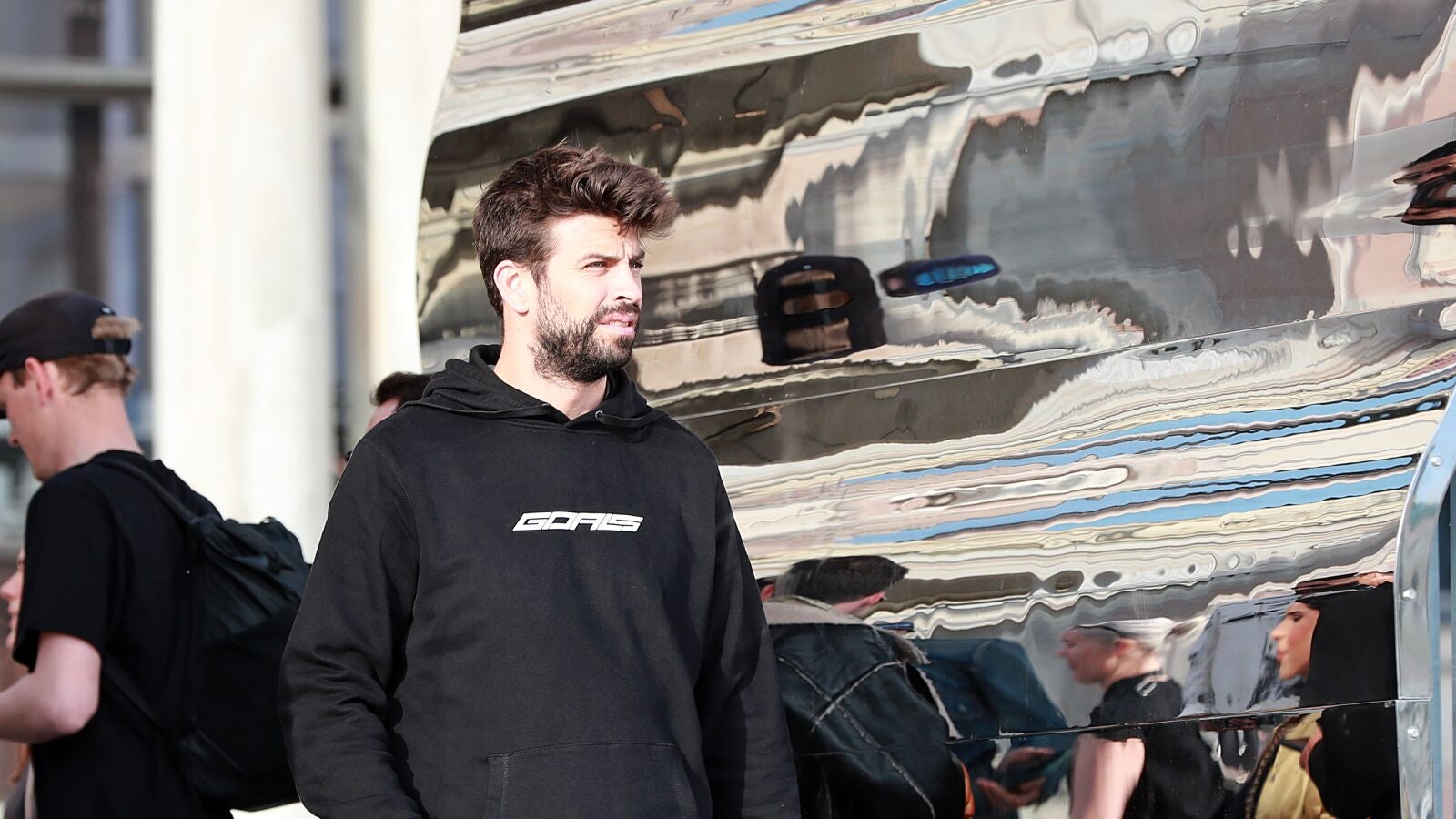 Primeras imágenes de Piqué tras la confirmación de su relación con Clara Chía