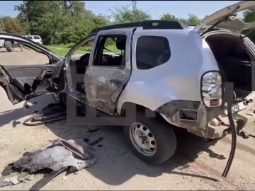 Coche en un atentado a un líder ruso