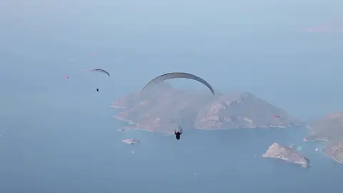 Trágico accidente de parapente  Trágico accidente de parapente