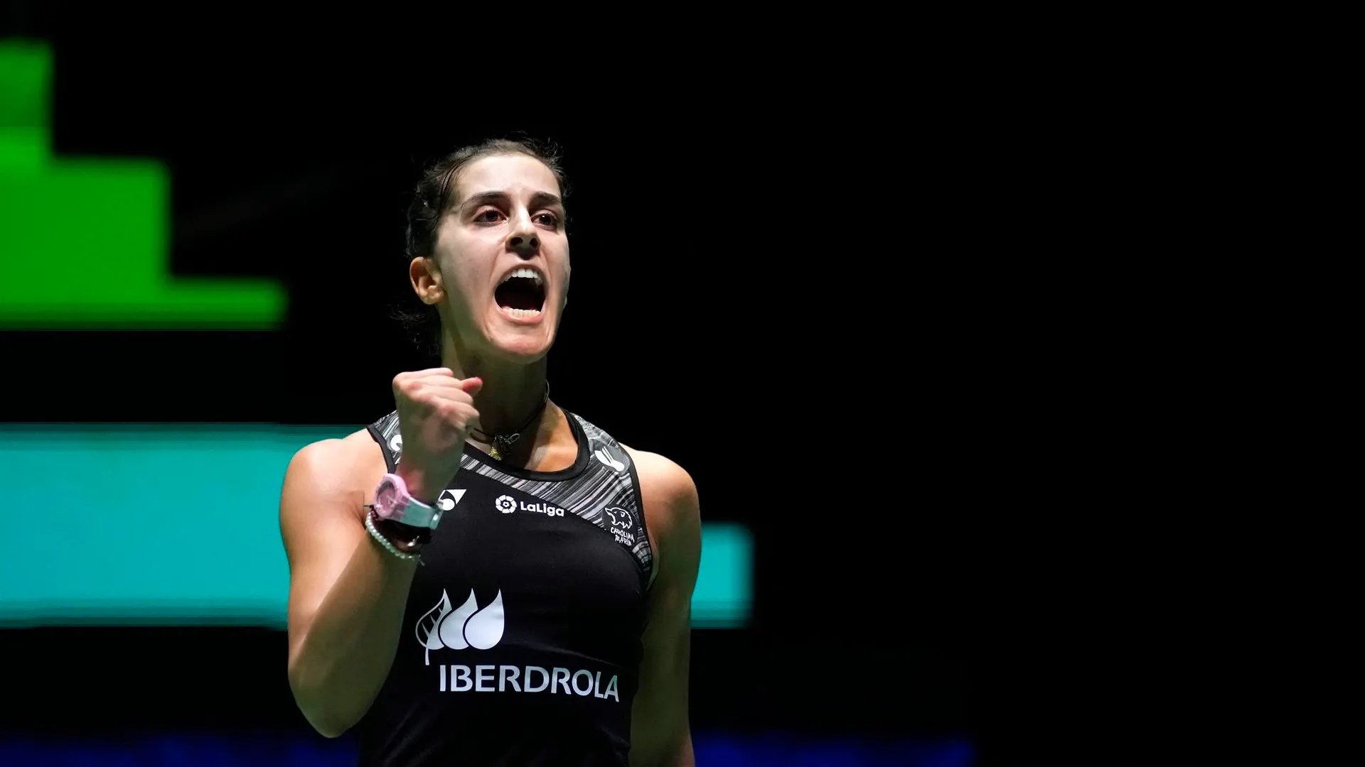 Carolina Marín, en el Mundial de bádminton de Tokio Carolina Marín, en el Mundial de bádminton de Tokio