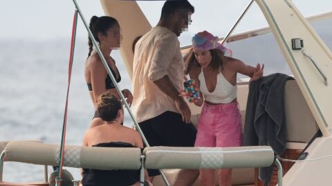 María Pedraza en Formentera