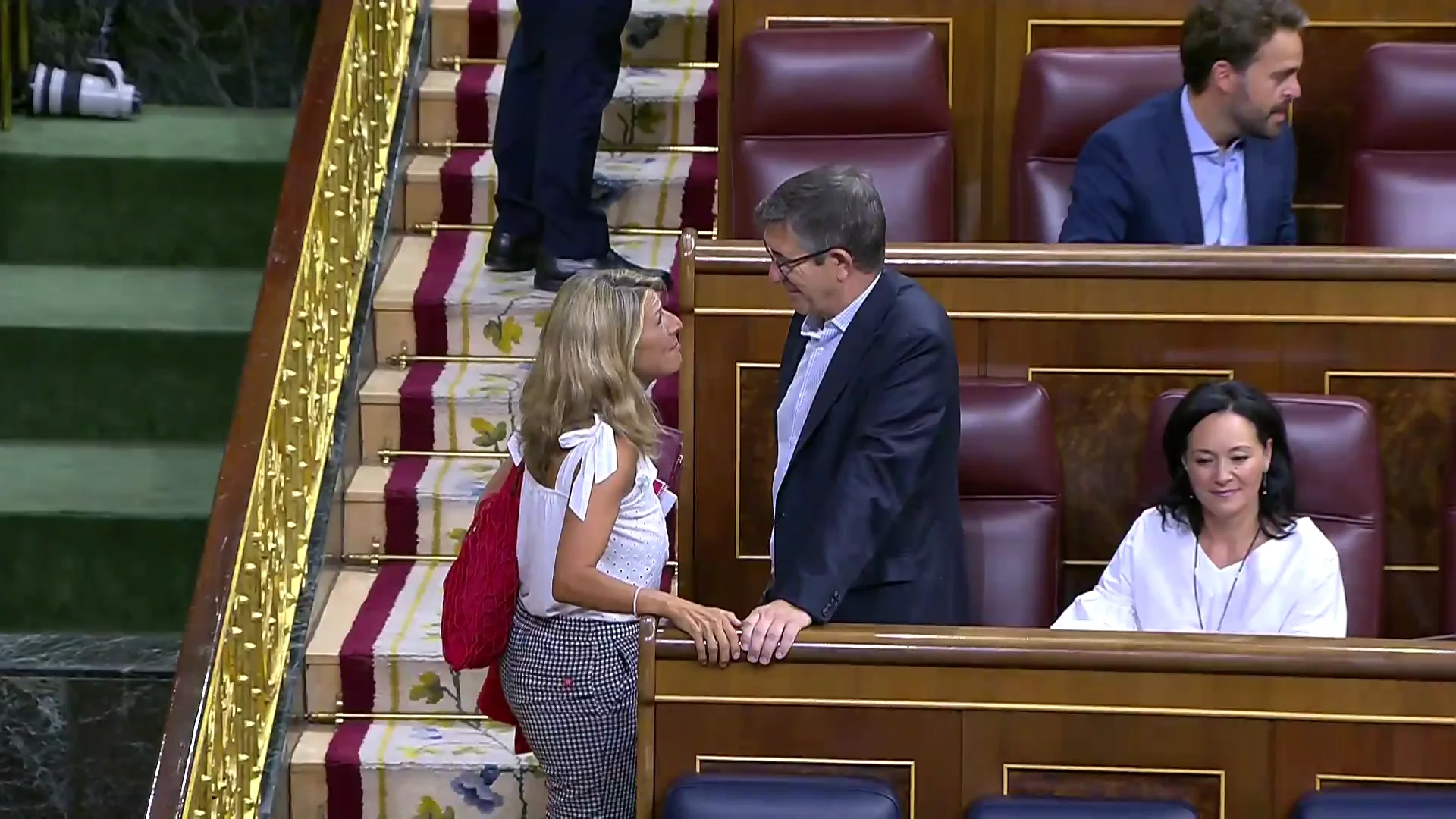 Patxi L&oacute;pez y Yolanda D&iacute;az