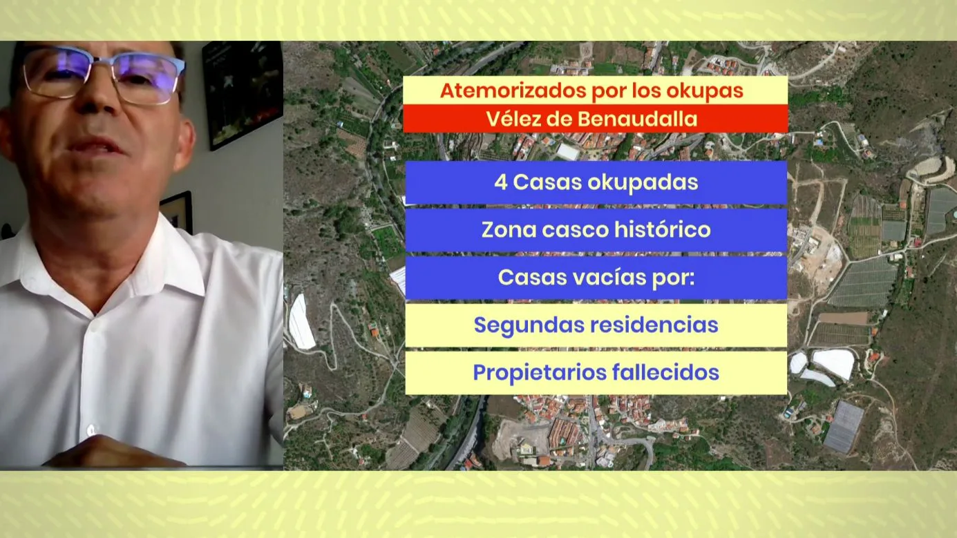 Atemorizados por los okupas.