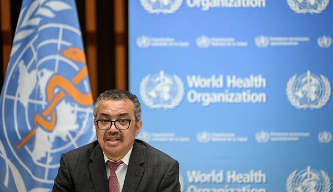El director general de la OMS, Tedros Adhanom