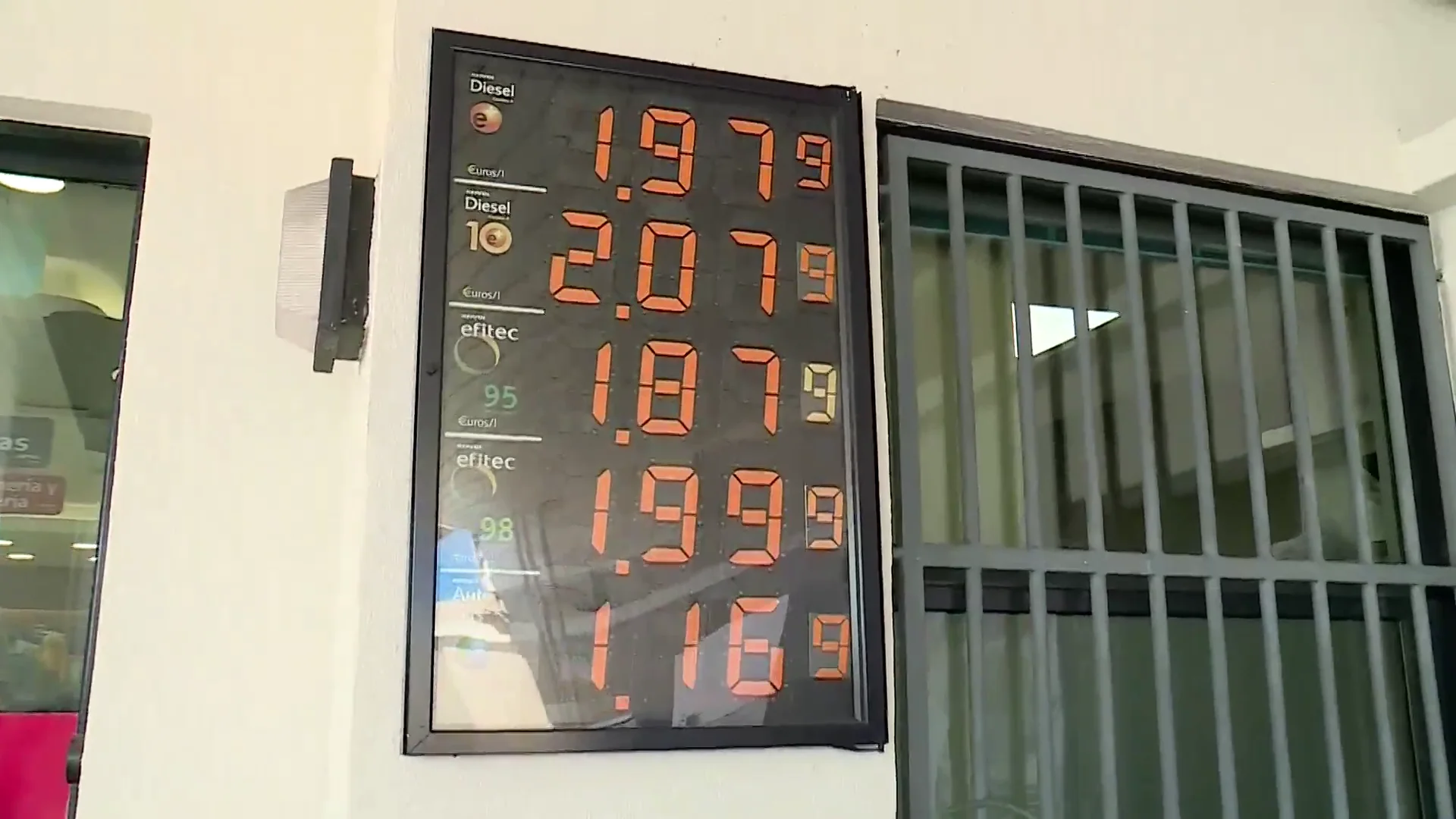 Precios carburantes