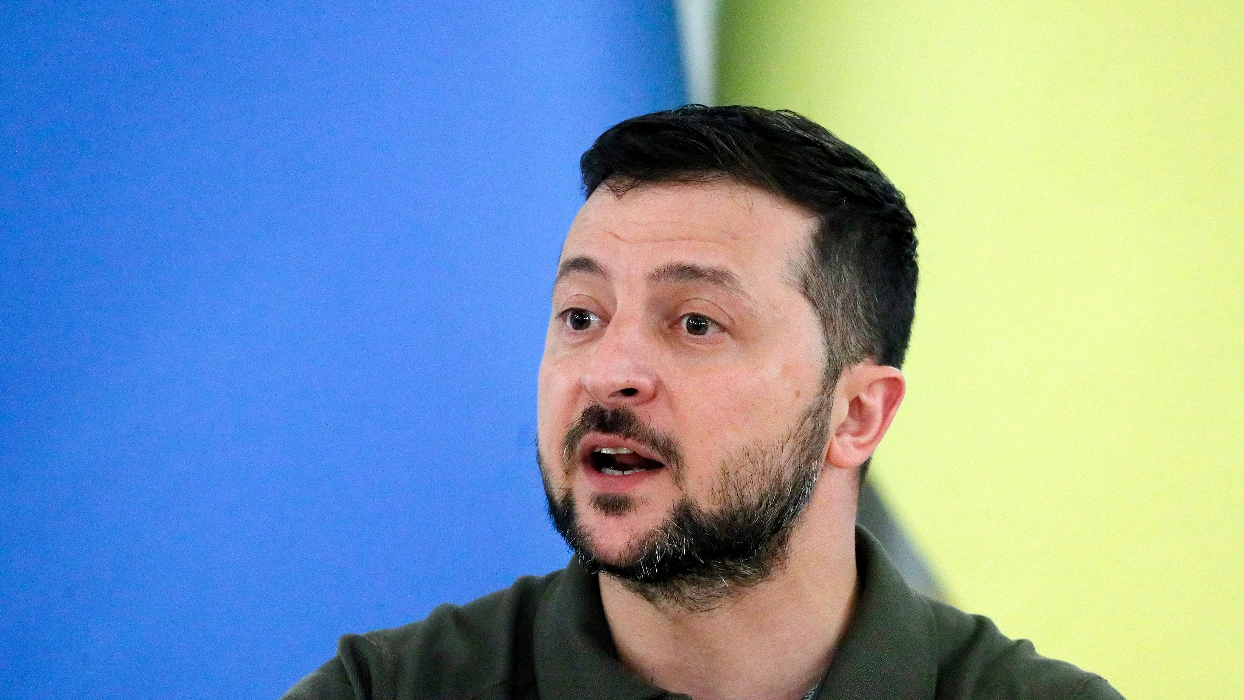 Volodimir Zelenski, presidente de Ucrania
