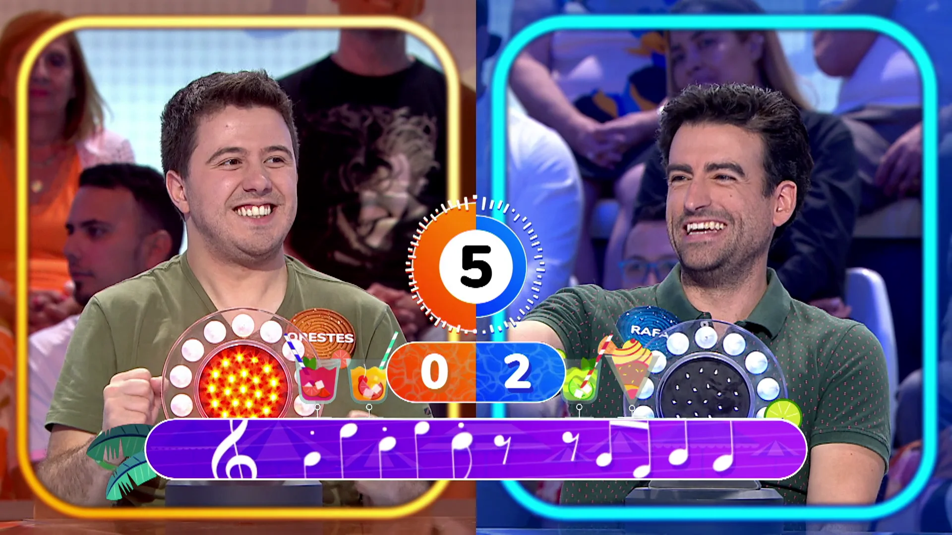 La canción que hace a Orestes más ilusión… ¿que ganar el bote?