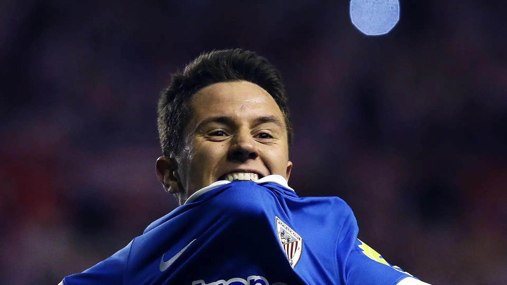Ander Herrera en un partido con el Athletic Club Ander Herrera en un partido con el Athletic Club