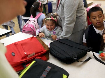 ¿Es normal que los niños lloren cuando van al colegio?