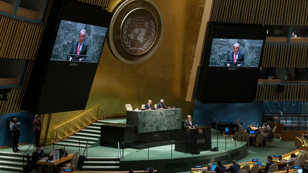 La sede de la ONU en Nueva York, en una fotografía de archivo La sede de la ONU en Nueva York, en una fotografía de archivo