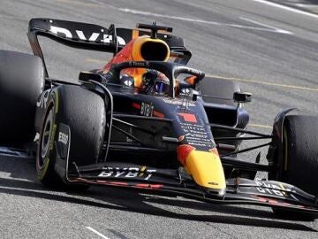 El piloto neerlandés Max Verstappen, durante el GP de Bélgica 2022