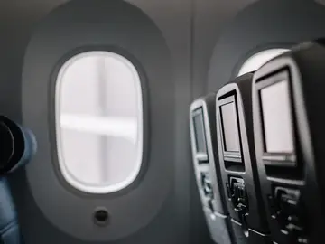 Ventana de un avión Ventana de un avión