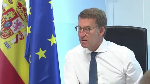 El presidente del Partido Popular, Alberto Núñez Feijóo El presidente del Partido Popular, Alberto Núñez Feijóo