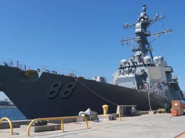 El buque destructor USS Preble