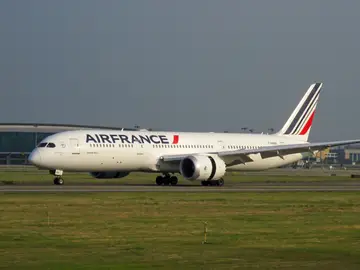 Imagen de un avión de Air France Imagen de un avión de Air France