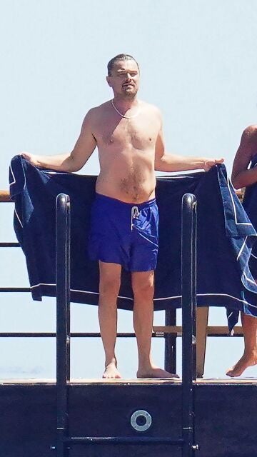Leonardo DiCaprio en la playa