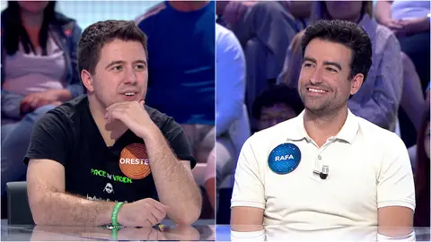 La reacción de Orestes y Rafa a su empate a 24 en ‘El Rosco’: así vivieron este momento histórico La reacción de Orestes y Rafa a su empate a 24 en ‘El Rosco’: así vivieron este momento histórico