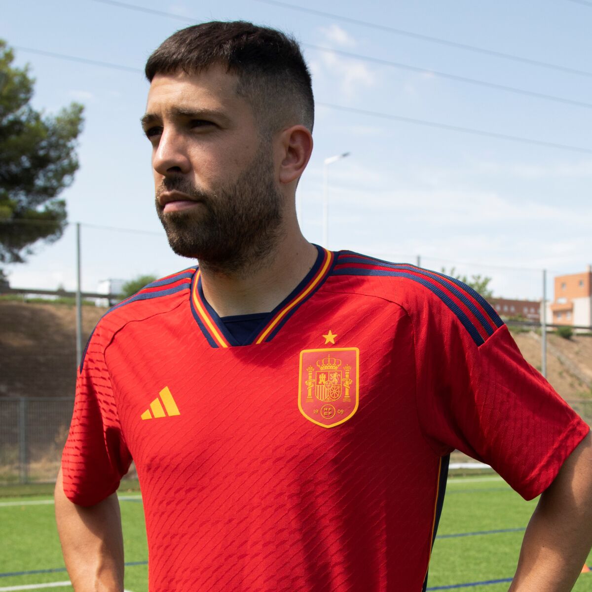 Segunda Camiseta Espana Jugador Pedri 2022