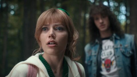 Eddie y Chrissy en 'Stranger Things'