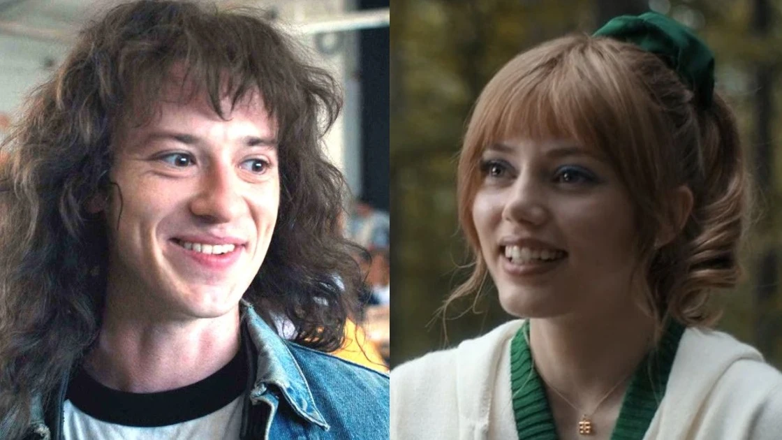 Grace Van Dien y Joseph Quinn en 'Stranger Things' Grace Van Dien y Joseph Quinn en 'Stranger Things'