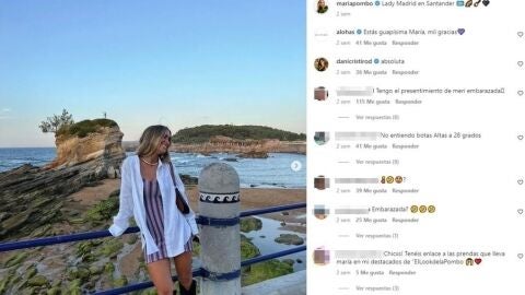 Foto de María Pombo en Santander