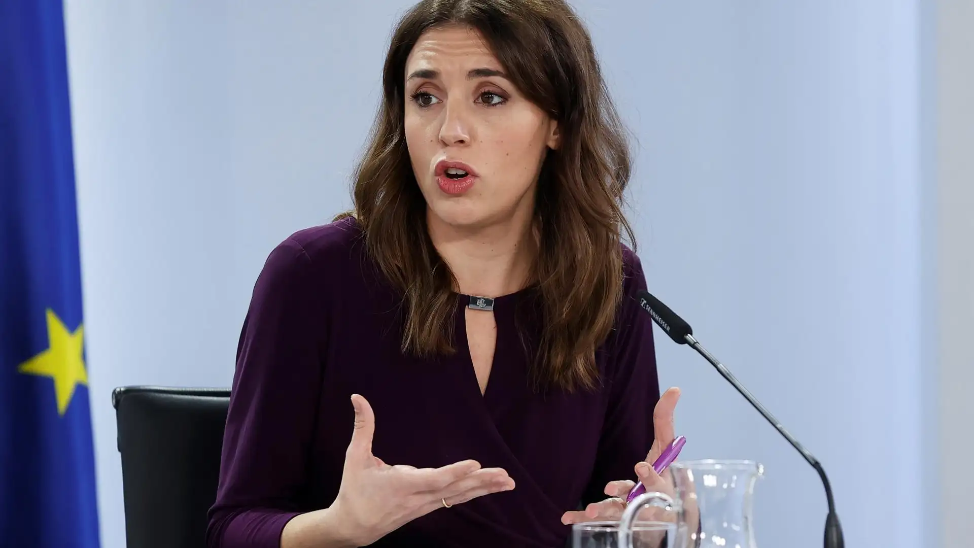 La ministra de Igualdad, Irene Montero La ministra de Igualdad, Irene Montero
