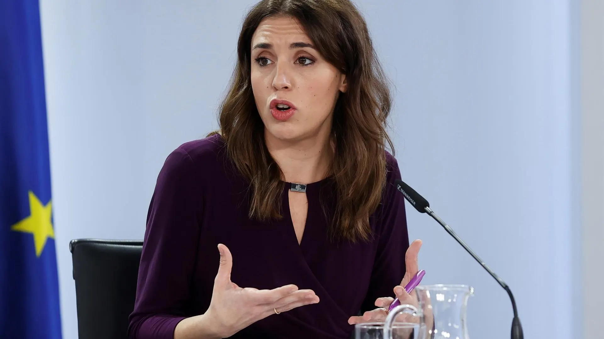 La ministra de Igualdad, Irene Montero La ministra de Igualdad, Irene Montero