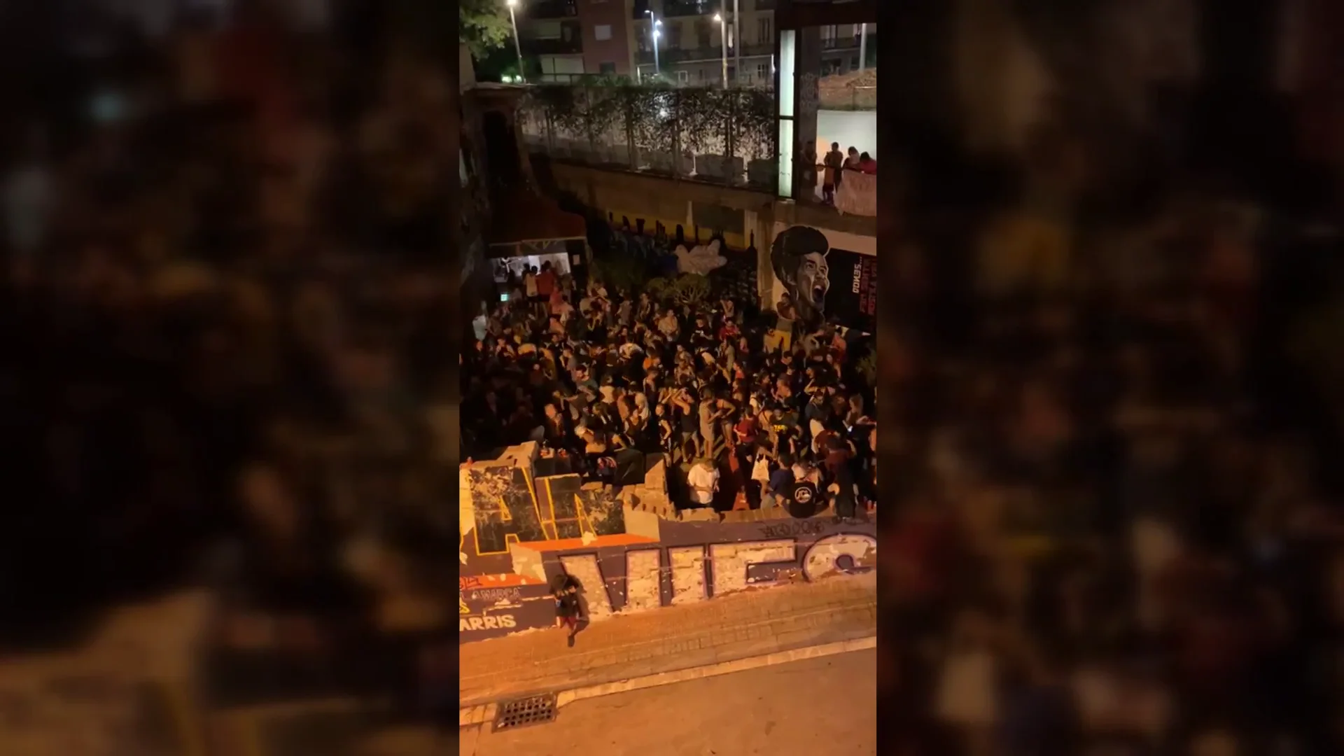Las fiestas en un edificio okupado desorbitan el ruido fiesta okupas