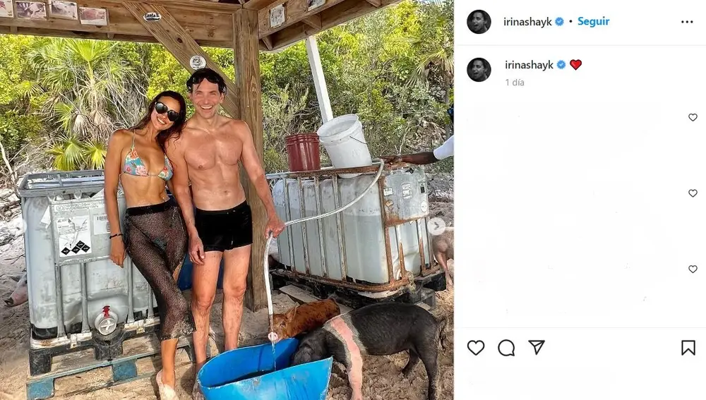 Bradley Cooper e Irina Shayk de vacaciones 