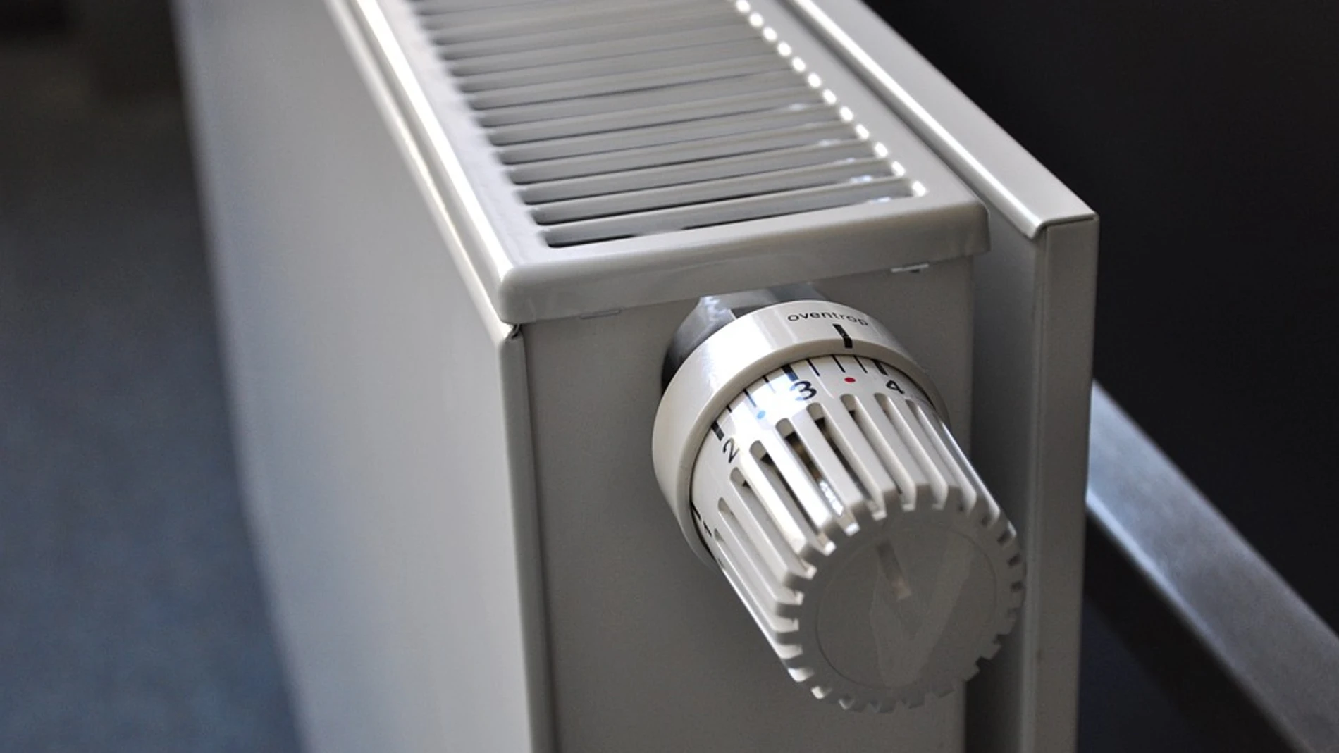 Imagen de archivo de un calefactor de gas