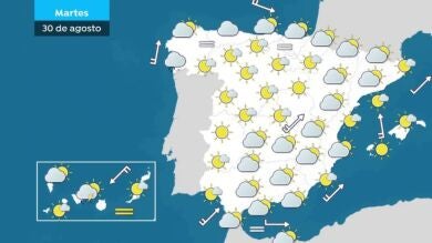 Así será el cambio de tiempo que nos espera esta semana explicado por Roberto Brasero
