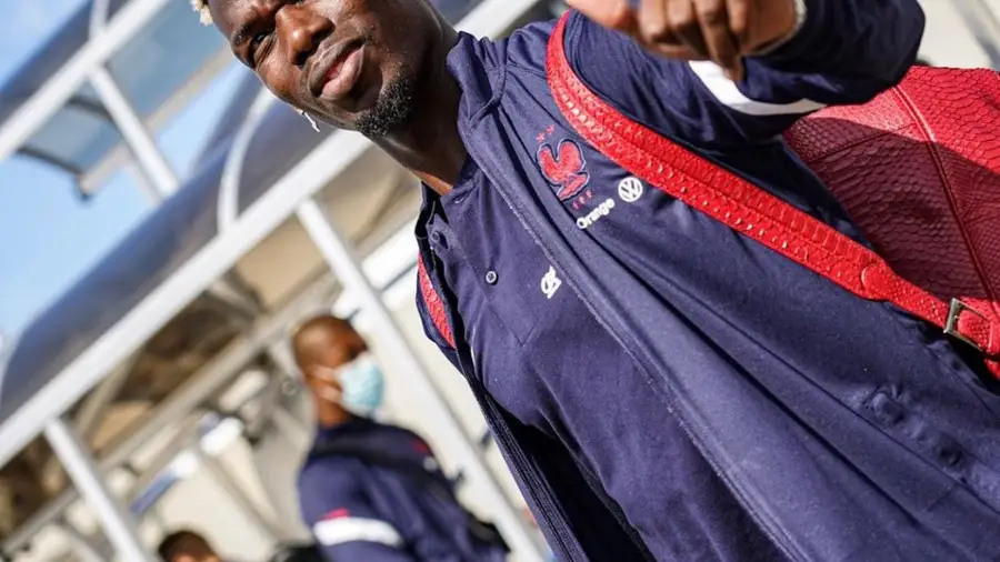 Paul Pogba, con la selección francesa Paul Pogba, con la selección francesa
