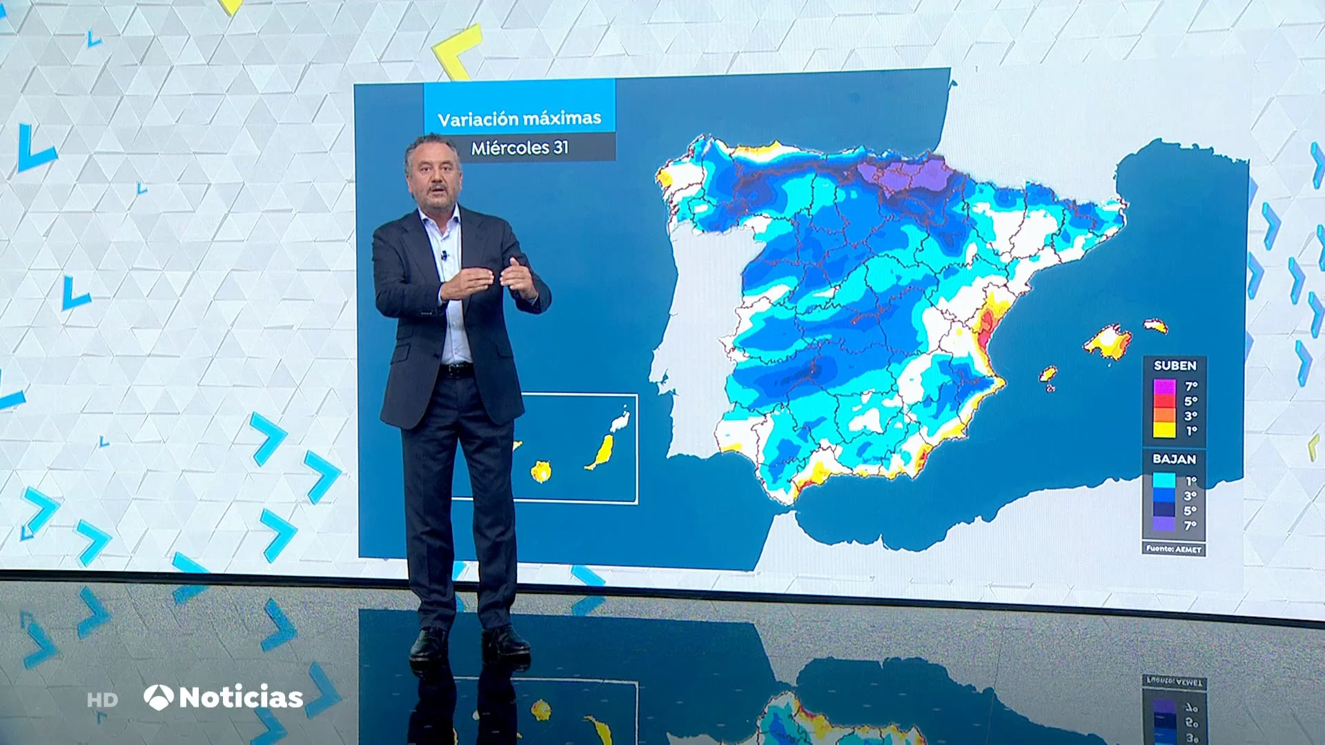 Brasero explica cu&aacute;ndo se ir&aacute;n la DANA y el calor