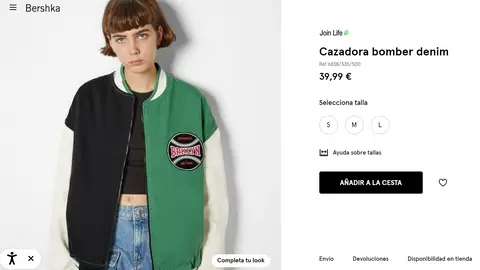 Cazadora bomber Cazadora bomber