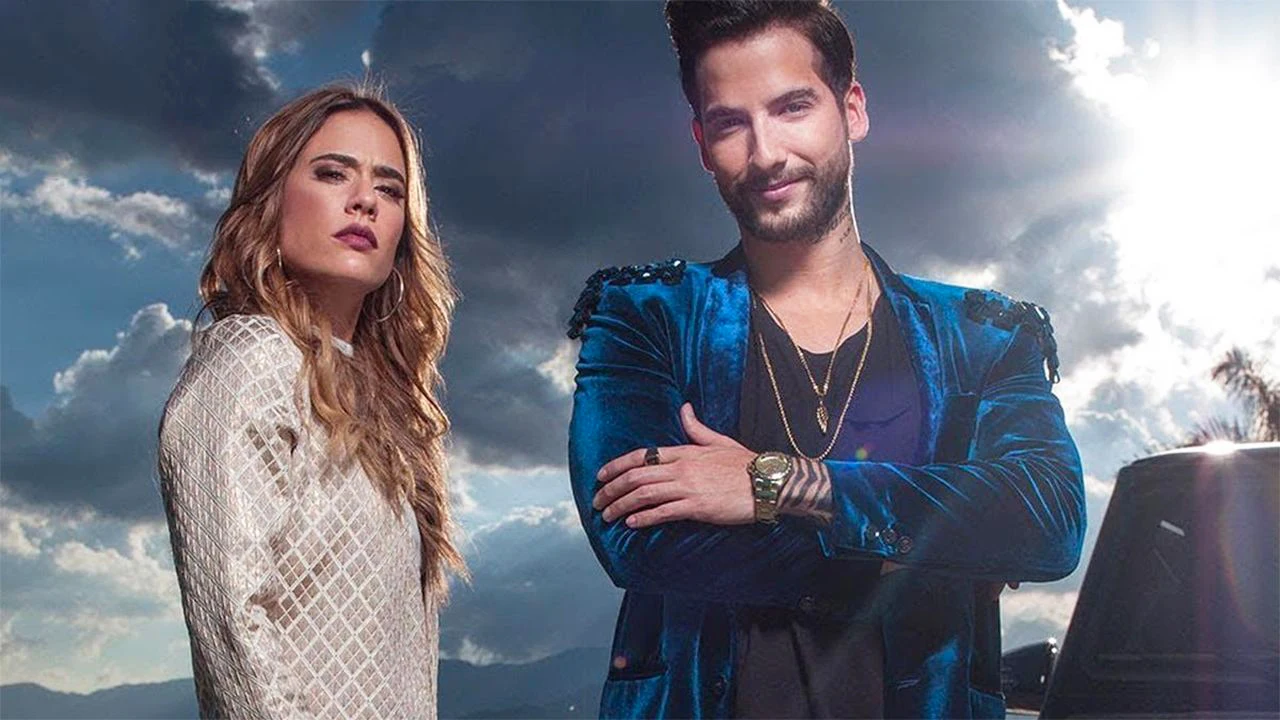 Carlos Torres y Carolina Ram&iacute;rez como Charly y Yeimy en 'La Reina del Flow'