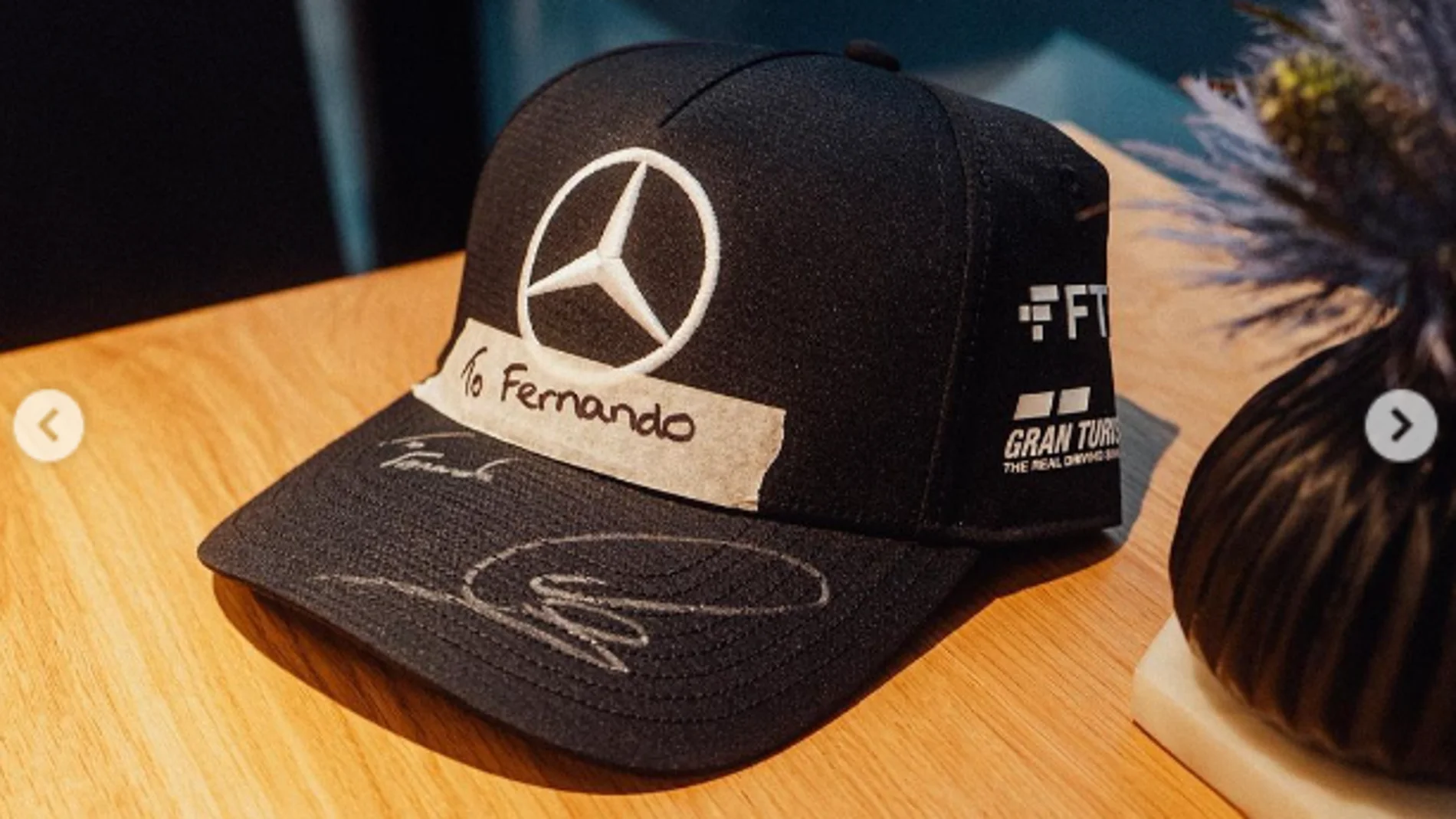 &#39;To Fernando&#39;: La foto de Hamilton en Instagram 