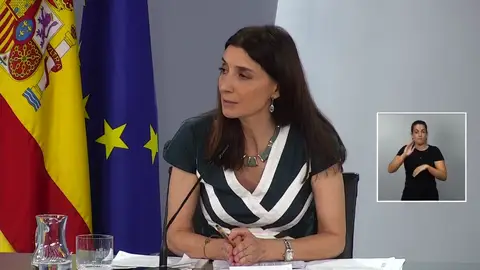 La ministra de Justicia, Pilar Llop La ministra de Justicia, Pilar Llop