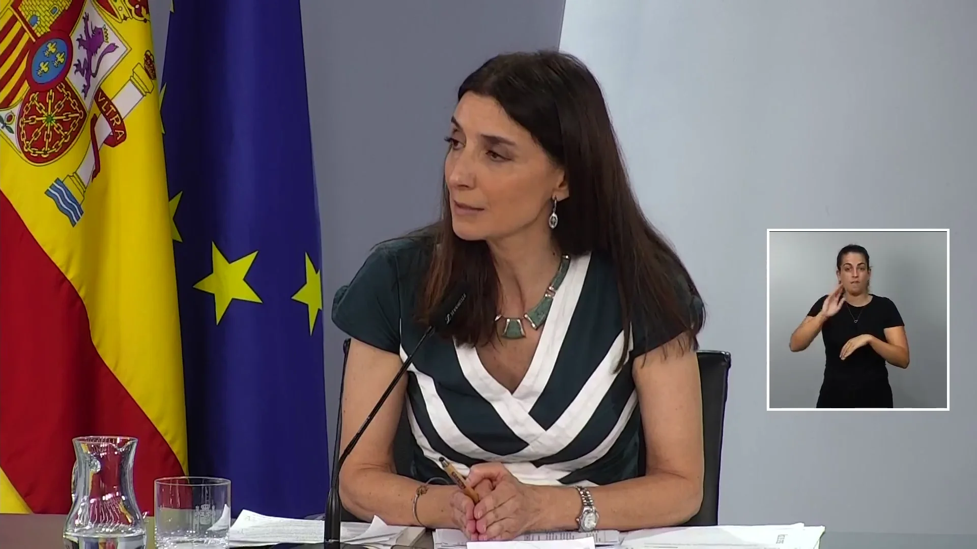 La ministra de Justicia, Pilar Llop La ministra de Justicia, Pilar Llop