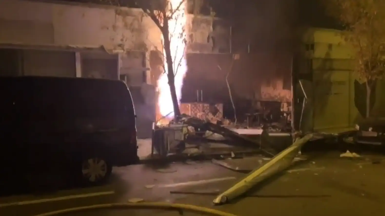Detenida una mujer por encargar el incendio de su bar en Carabanchel para cobrar la indemnización Detenida una mujer por encargar el incendio de su bar en Carabanchel para cobrar la indemnización