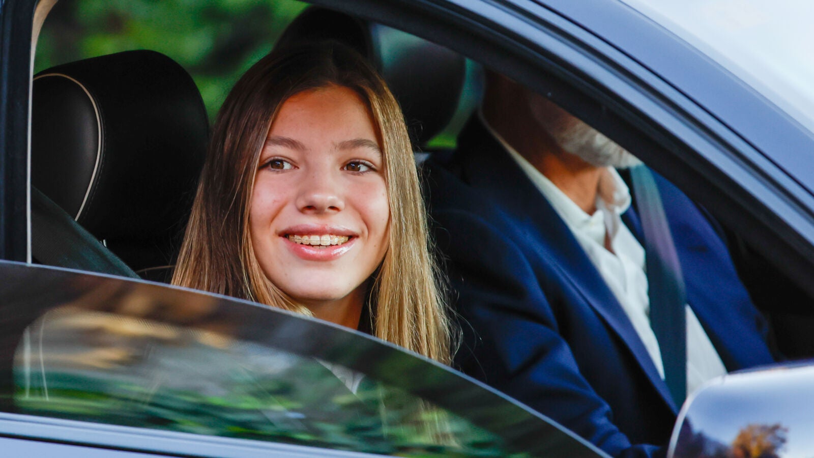 La infanta Sofía empieza el nuevo curso de instituto