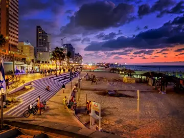 Imagen de archivo ciudad de Tel Aviv. Imagen de archivo ciudad de Tel Aviv.