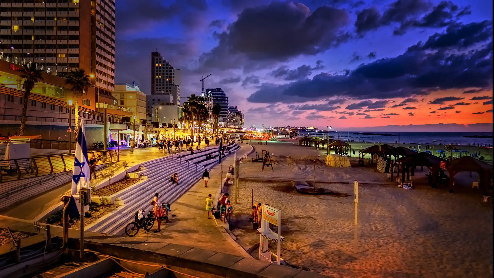 Imagen de archivo ciudad de Tel Aviv.