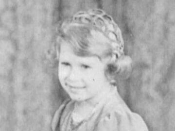 Isabel II niña