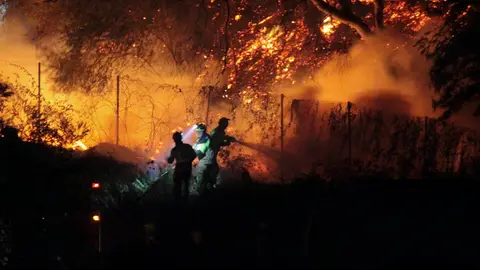 Ceuta sufre el mayor incendio de su historia Ceuta sufre el mayor incendio de su historia