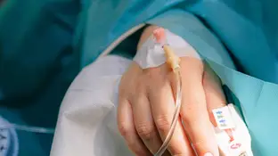 Una mujer en el hospital Una mujer en el hospital