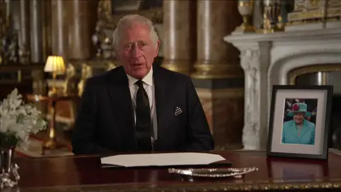 Discurso de Carlos III, nuevo rey de Inglaterra Discurso de Carlos III, nuevo rey de Inglaterra