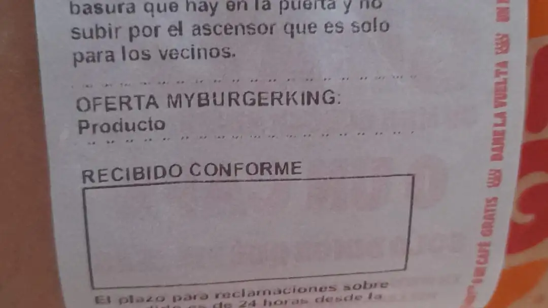 Indignante petici&oacute;n de un cliente a un repartidor de comida